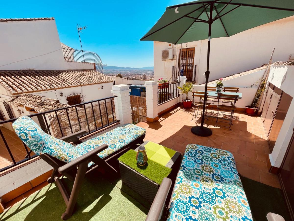 Appartement Casa Lucia Albaicin Con Terraza à Grenade Extérieur photo