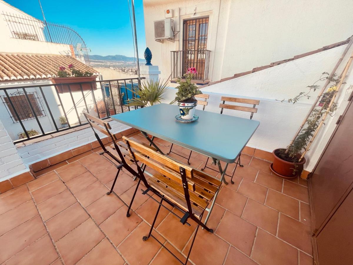 Appartement Casa Lucia Albaicin Con Terraza à Grenade Extérieur photo